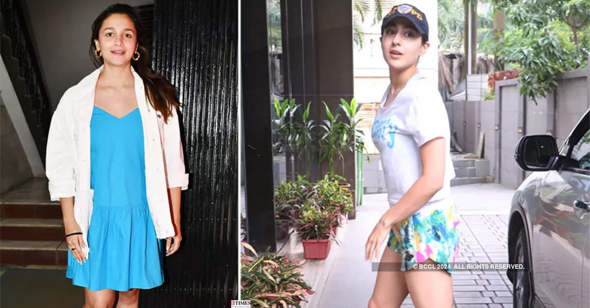 #ETimesSnapped: From Alia Bhatt to Sara Ali Khan, paparazzi pictures of your favourite celebs
