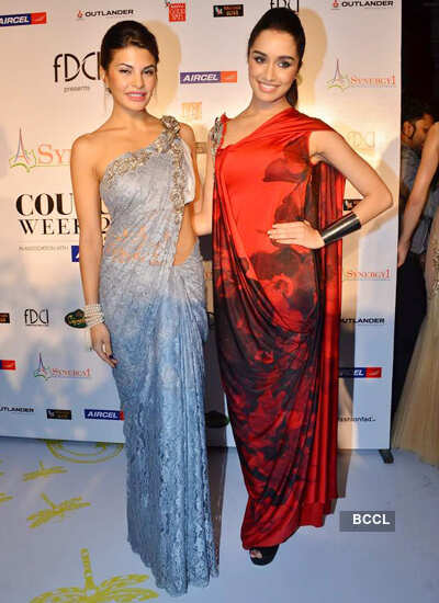Stars at Delhi Couture Week '11