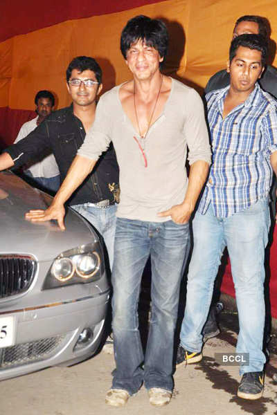 SRK finishes 'Ra-One' shoot