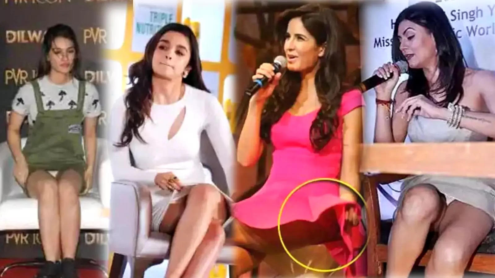 Bollywood Oops Moment Video: Katrina Kaif to Kriti Sanon and from Alia  Bhatt to Sushmita Sen, B-town divas have fallen prey to oops moments
