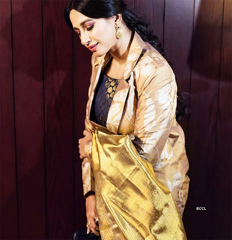 A quick look at Sandalwood diva Manvita Kamath's strong fashion game