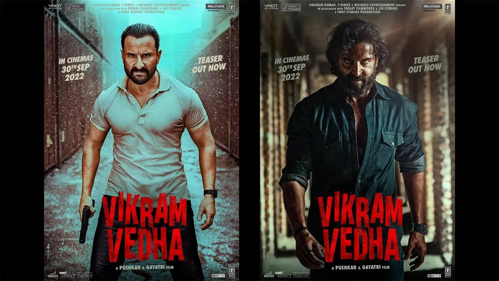 Vikram Vedha - Official Teaser | Hindi Movie News - Bollywood ...