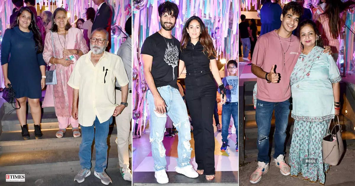 Shahid Kapoor and Mira Rajput host a ‘Magical’ party on their daughter Misha's 6th birthday