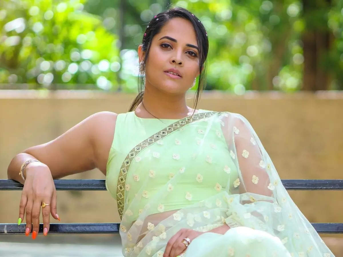 Anasuya Bharadwaj Times when the actress-TV personality shut down trolls and voiced against age-shaming The Times of India picture image