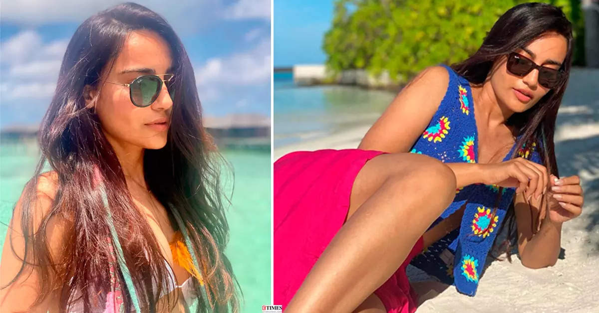 Surbhi Jyoti floods social media with breathtaking moments from her Maldives vacation