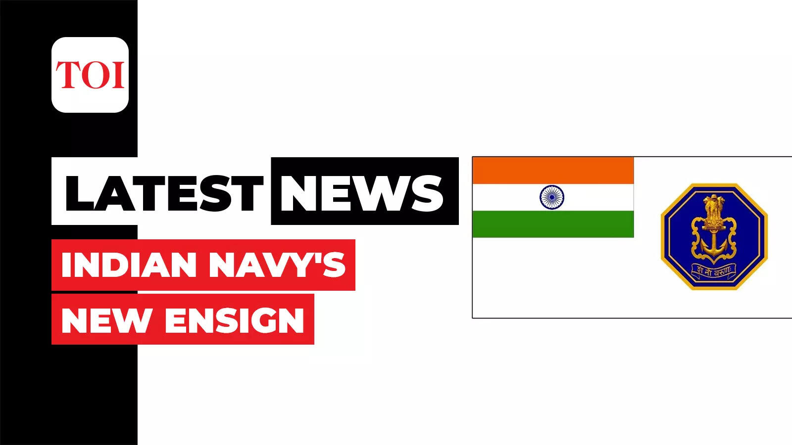 Inspired by Shivaji Maharaj, Indian Navy's new Ensign 'Nishaan' unveiled