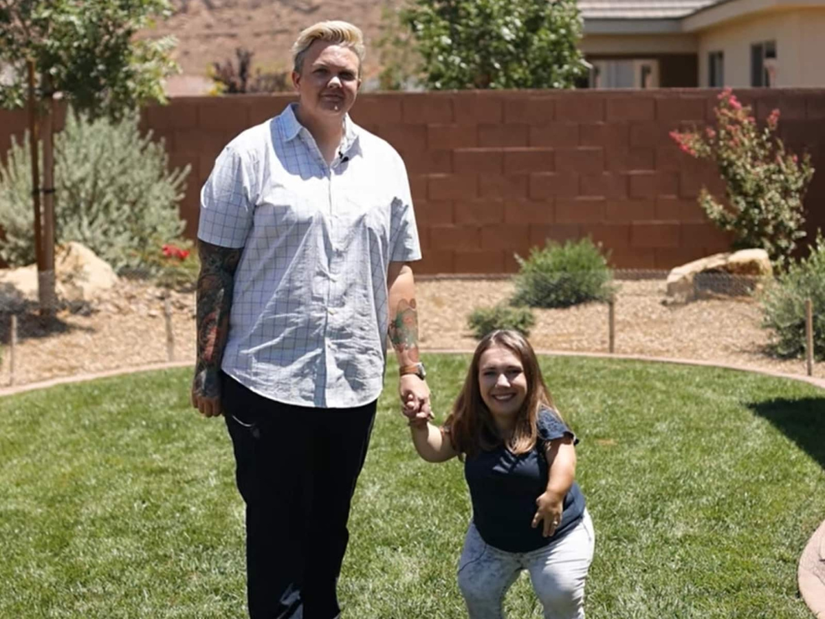 Meet US couple with the ‘greatest height difference’ - Times of India