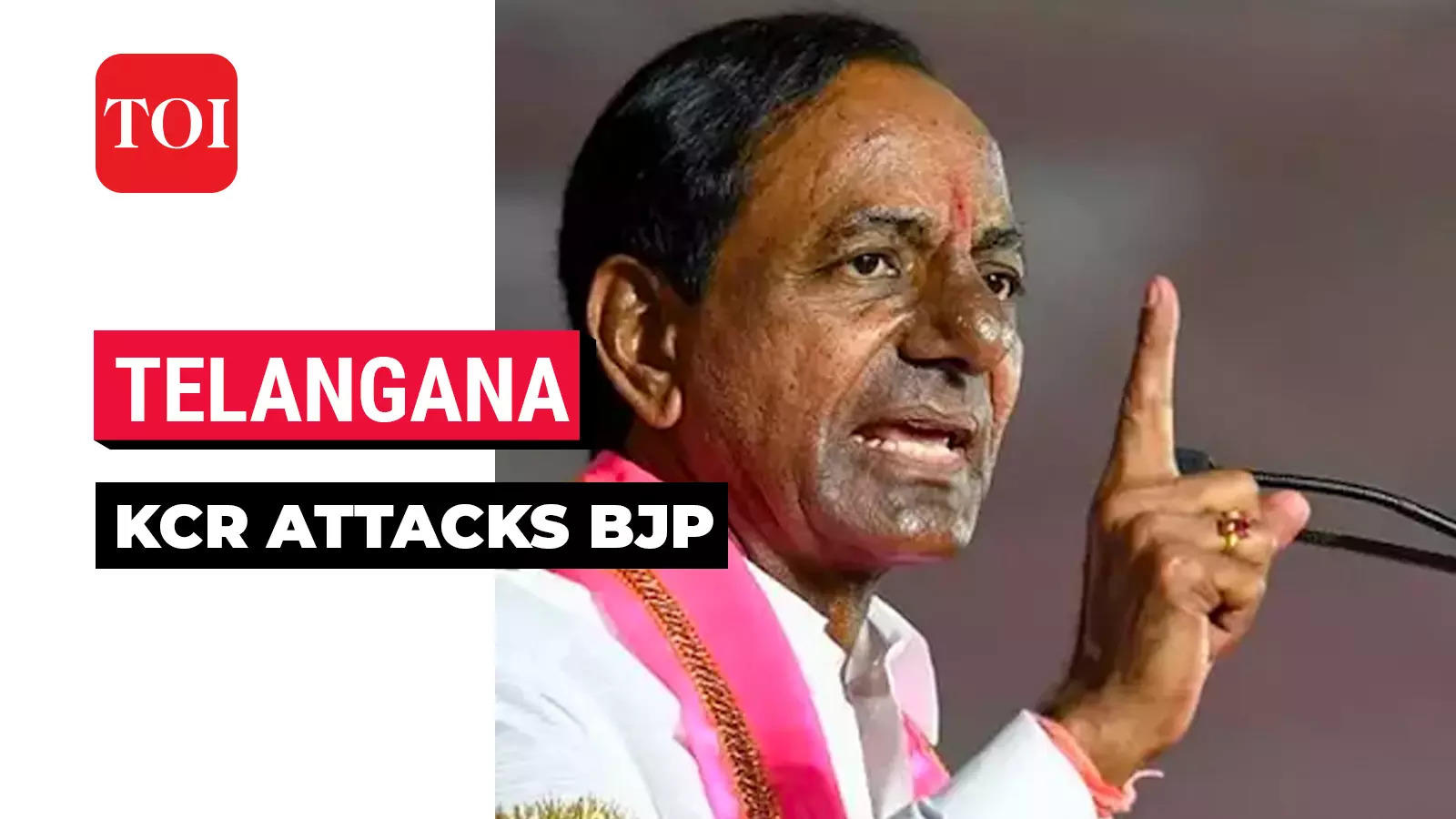 BJP has only 20 months left, says K Chandrashekhar Rao