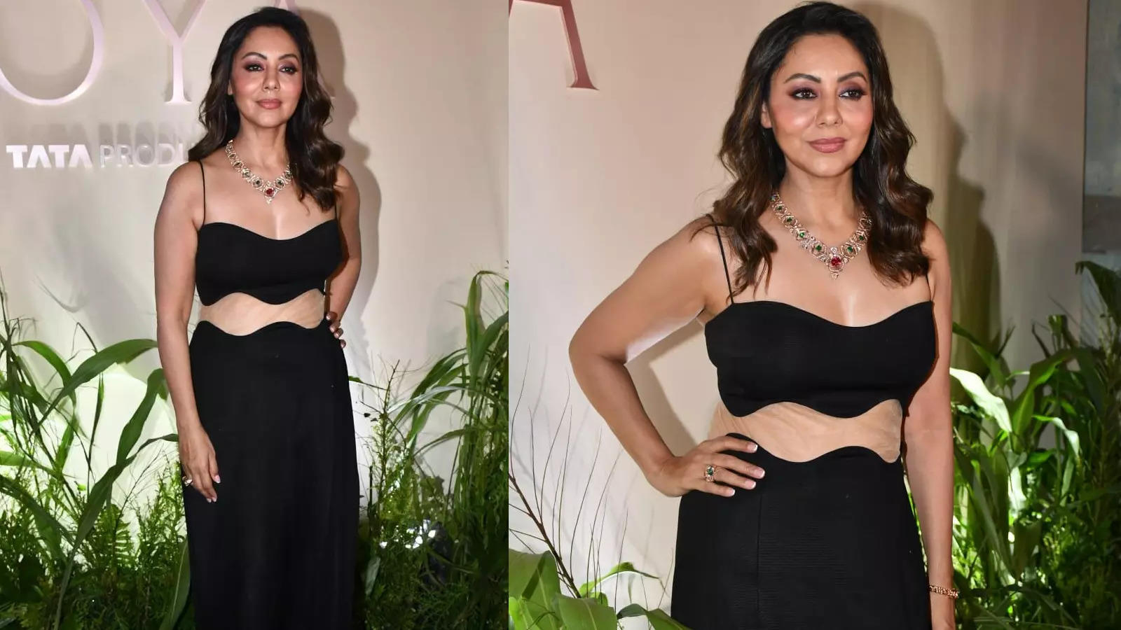 At 51, Shah Rukh Khan's wife Gauri Khan exudes hotness in black | Hindi Movie News - Bollywood - Times of India