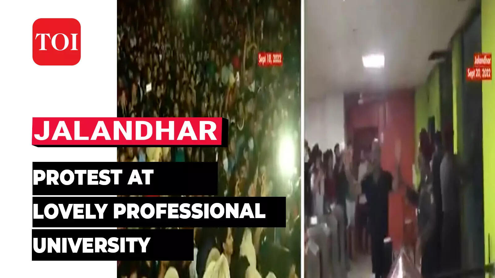 Days after Chandigarh University row, protest at LPU in Jalandhar over ...
