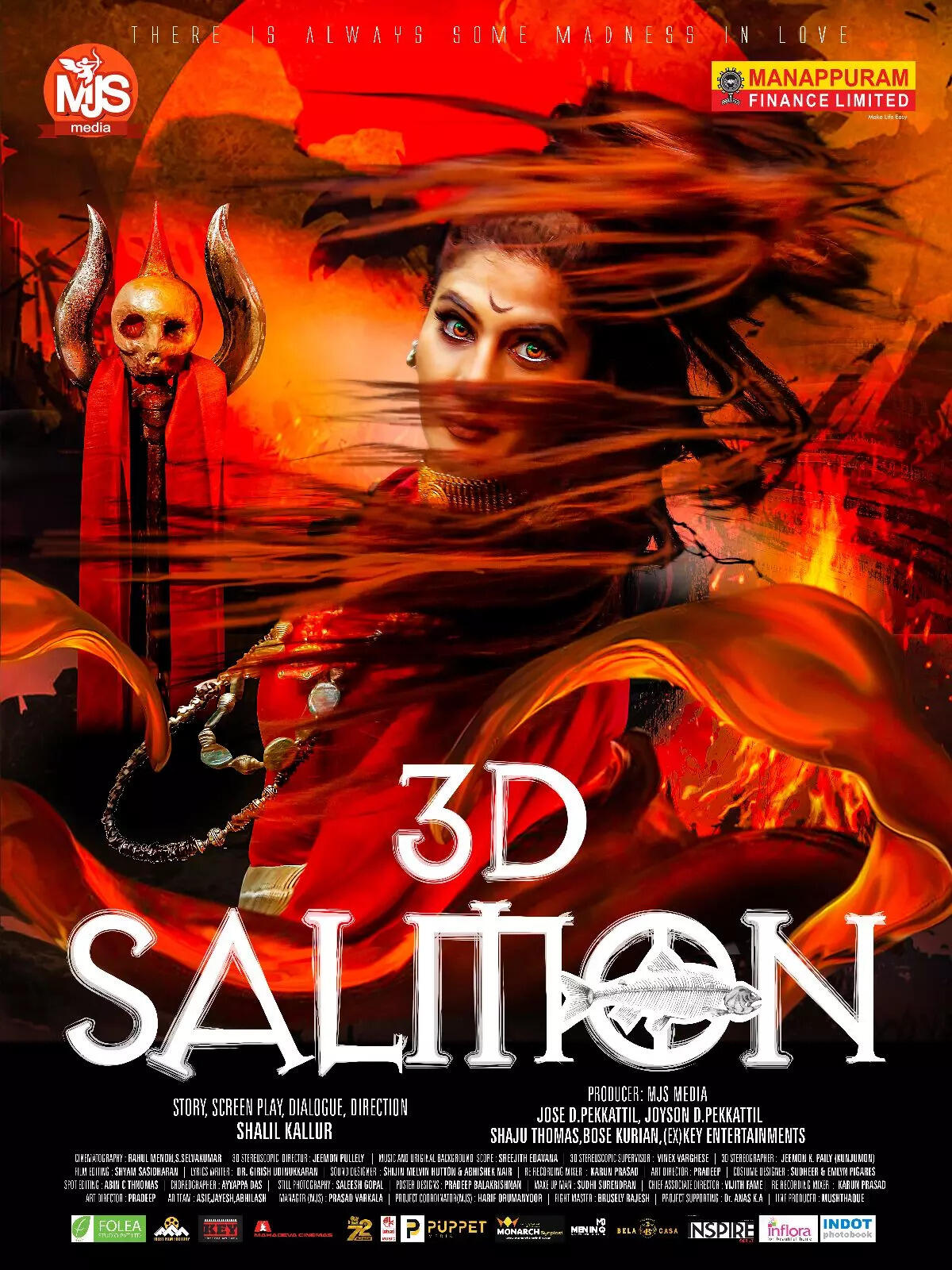 Neha Saxena to play Kaal Bhairavi in Vijay Yesudas' 'Salmon 3D ...