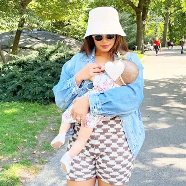 Unmissable pictures from Priyanka Chopra's first trip to New York with little daughter Malti