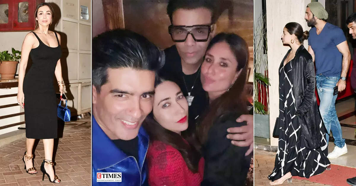 Fun-filled pictures from Kareena Kapoor's star-studded 42nd birthday party