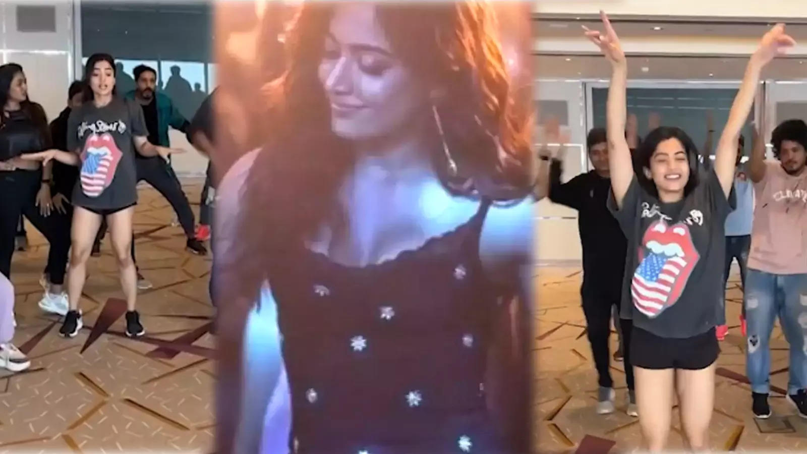 Watch: Rashmika Mandanna Flaunts Her Goofy Side As She Dances Her Heart ...