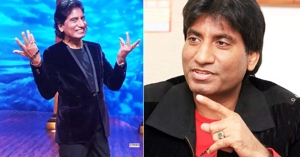 Pictures of comedian Raju Srivastava go viral after he passes away at the age of 58