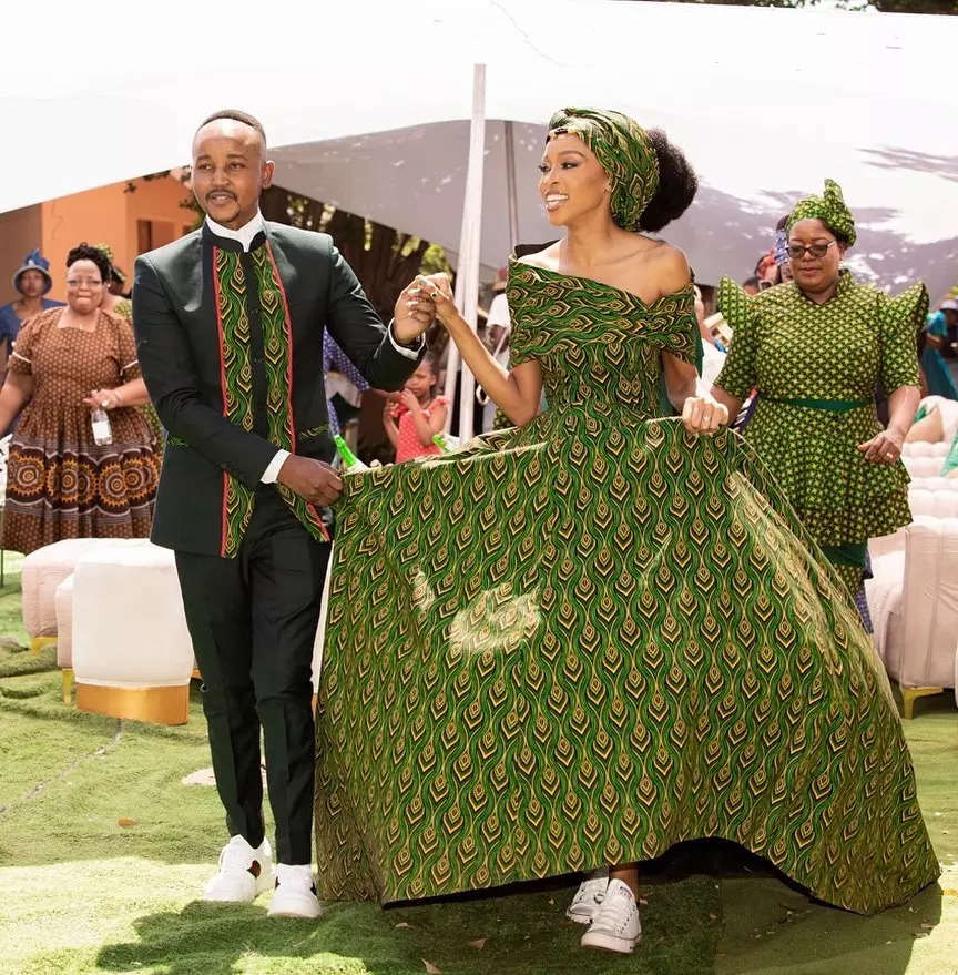 A sneak peek into the traditional wedding celebration of Supra queen, Thato Mosehle