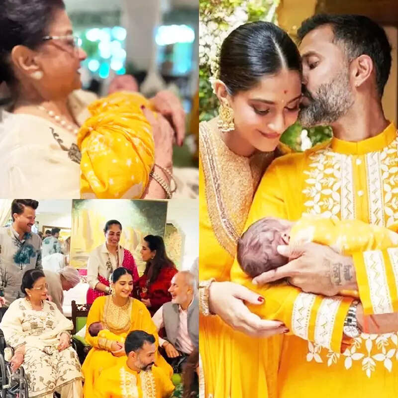 These latest pictures of Sonam Kapoor with baby Vayu are winning the internet