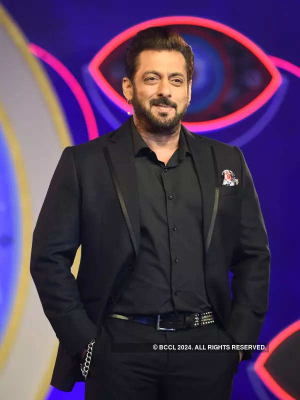 Salman Khan introduces first contestant Abdu Rozik at the press conference of Bigg Boss 16