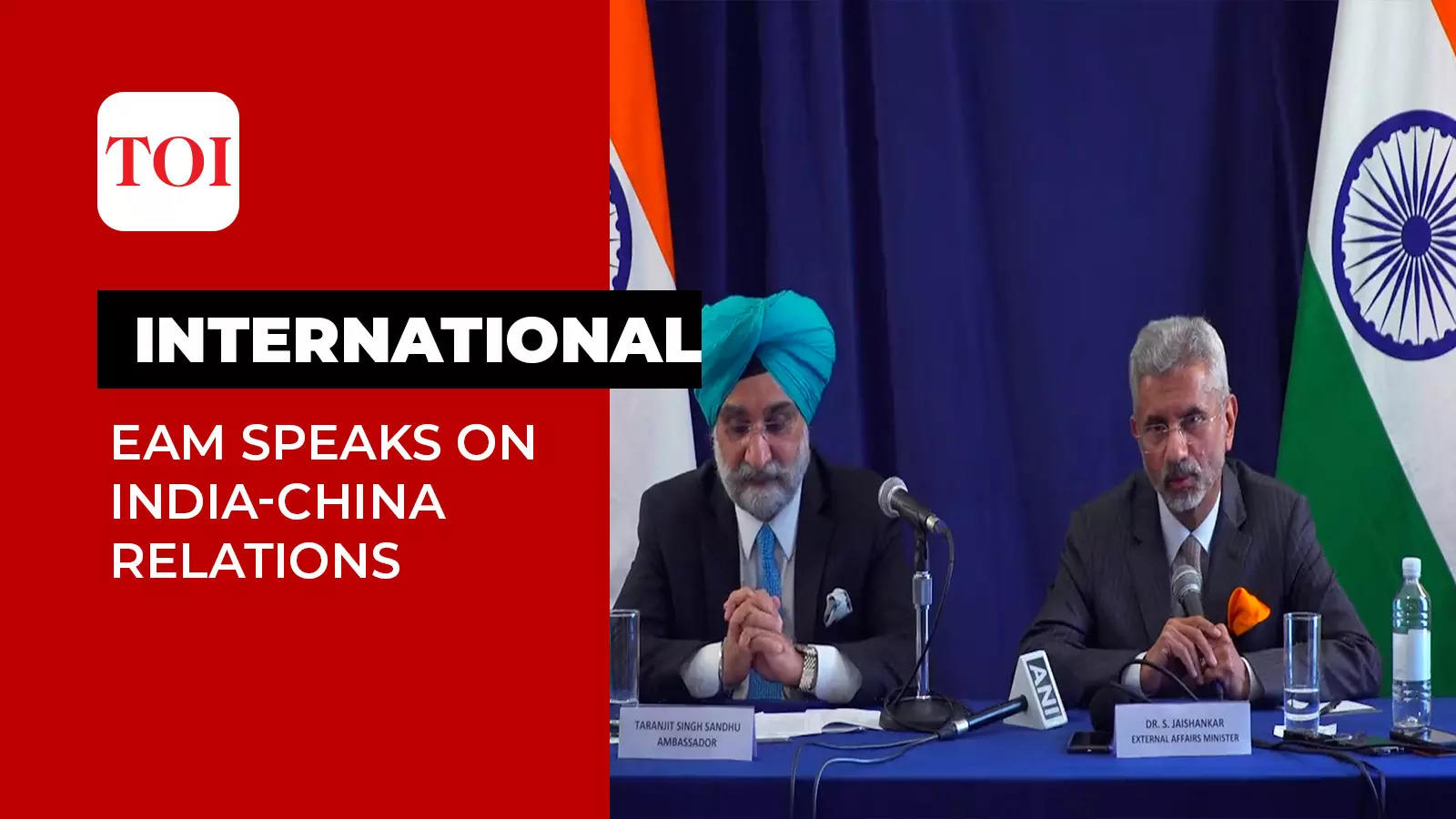 Jaishankar Eam S Jaishankar On Relations With China India Wants A