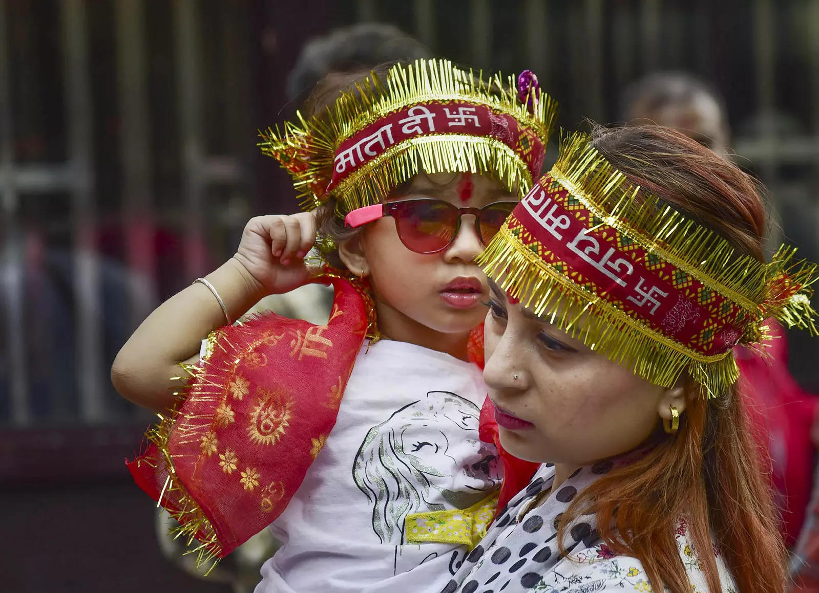 From puja, procession, garba to dandiya; these images capture the Navratri celebrations across India