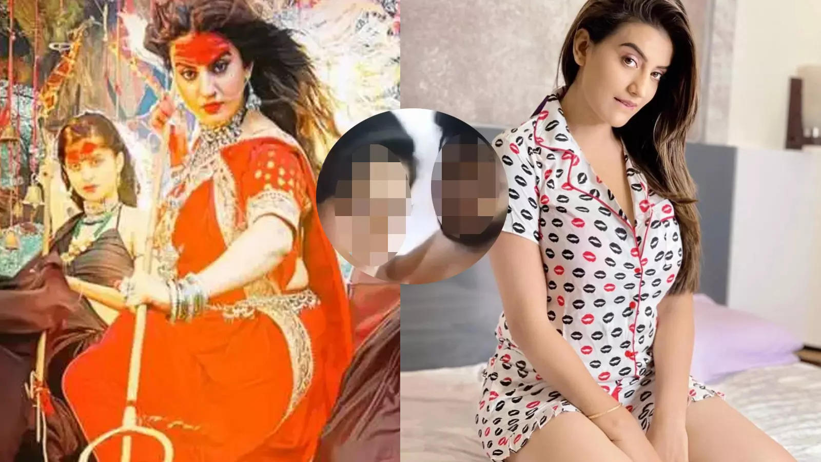 Akshara Singh Mms Leak Controversy Bhojpuri Actress Goddess Avatar