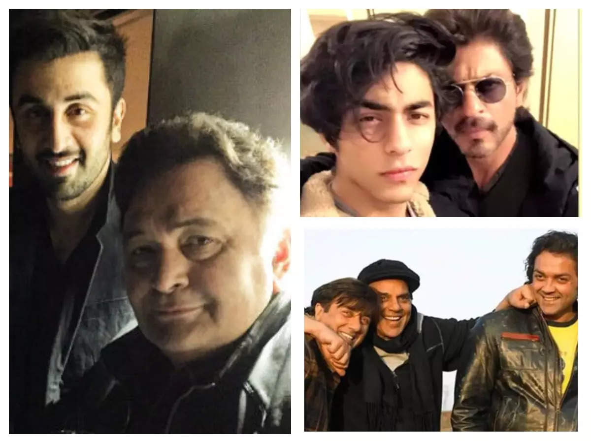 Shah Rukh Khan, Rishi Kapoor, Dharmendra: Actors who worked with their kids in the movies  | The Times of India