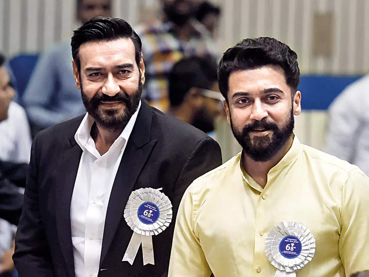 Ajay Devgn shared the Best Actor award with Suriya