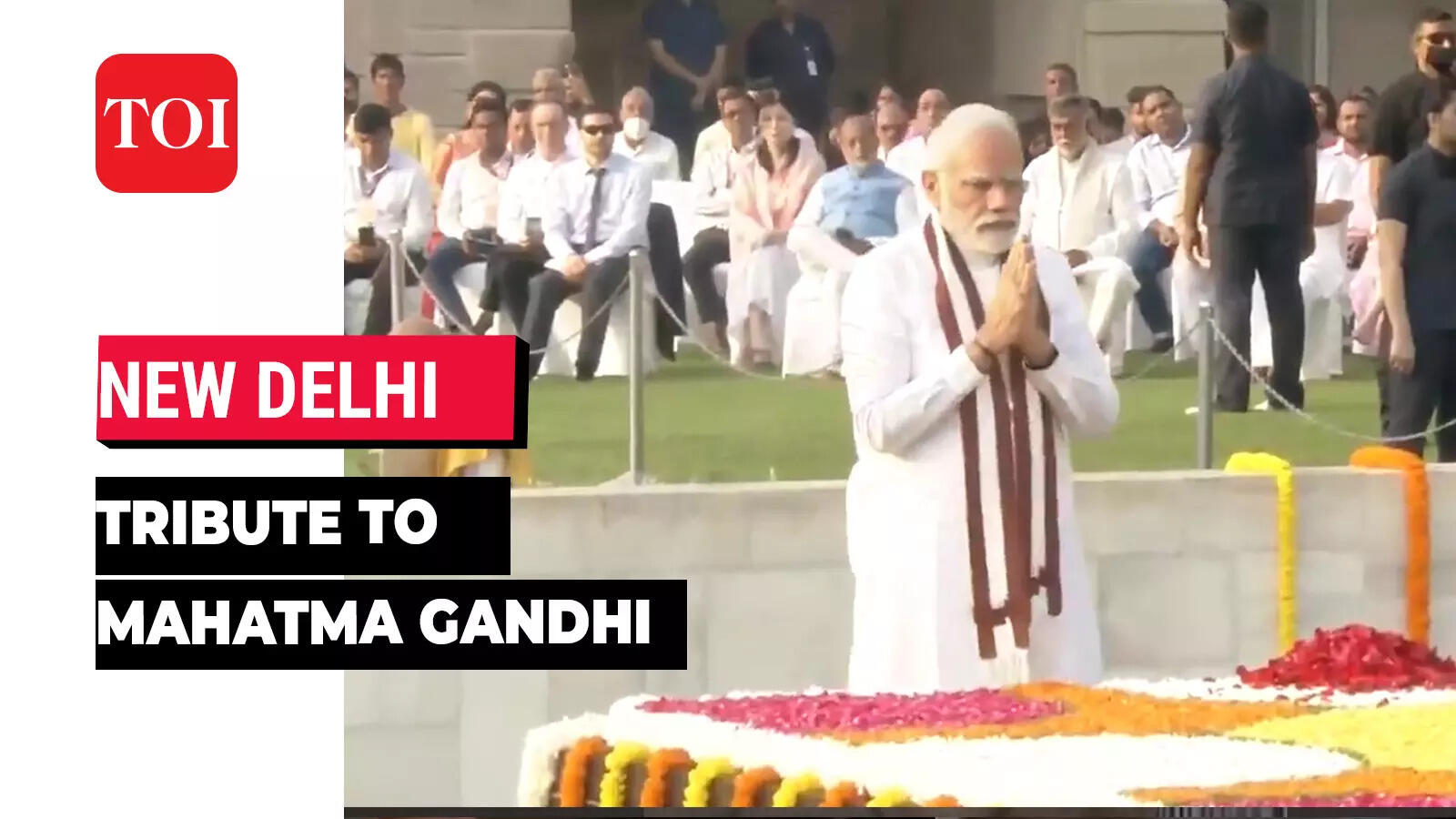 Gandhi Jayanti: PM Modi pays tribute to Mahatma Gandhi at Rajghat