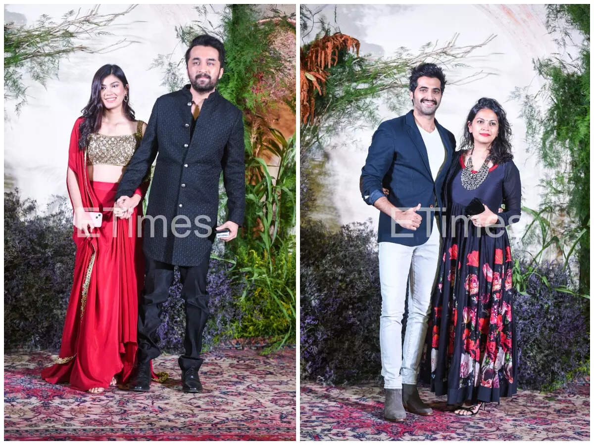 Photos Hrithik Roshan Vicky Kaushal Taapsee Pannu And Others Attend Ali Fazal And Richa 