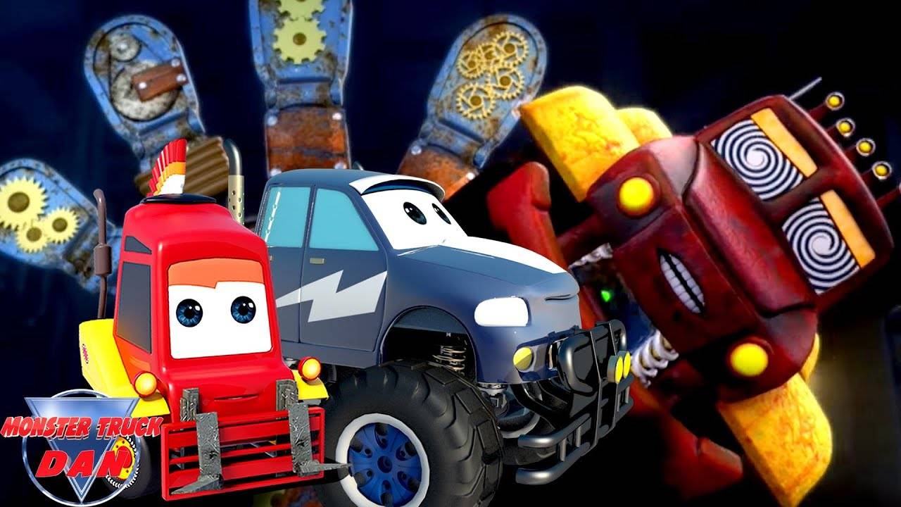 English Nursery Rhymes Kids Songs: Kids Video Song in English 'Monster  Truck Dan Finger Family'