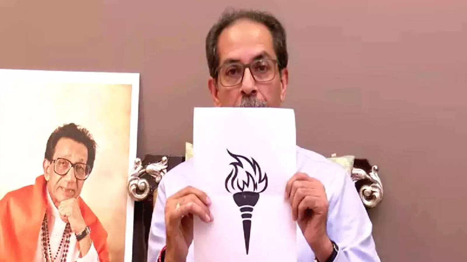 uddhav: Row over flaming torch symbol allotted to the Uddhav camp ...