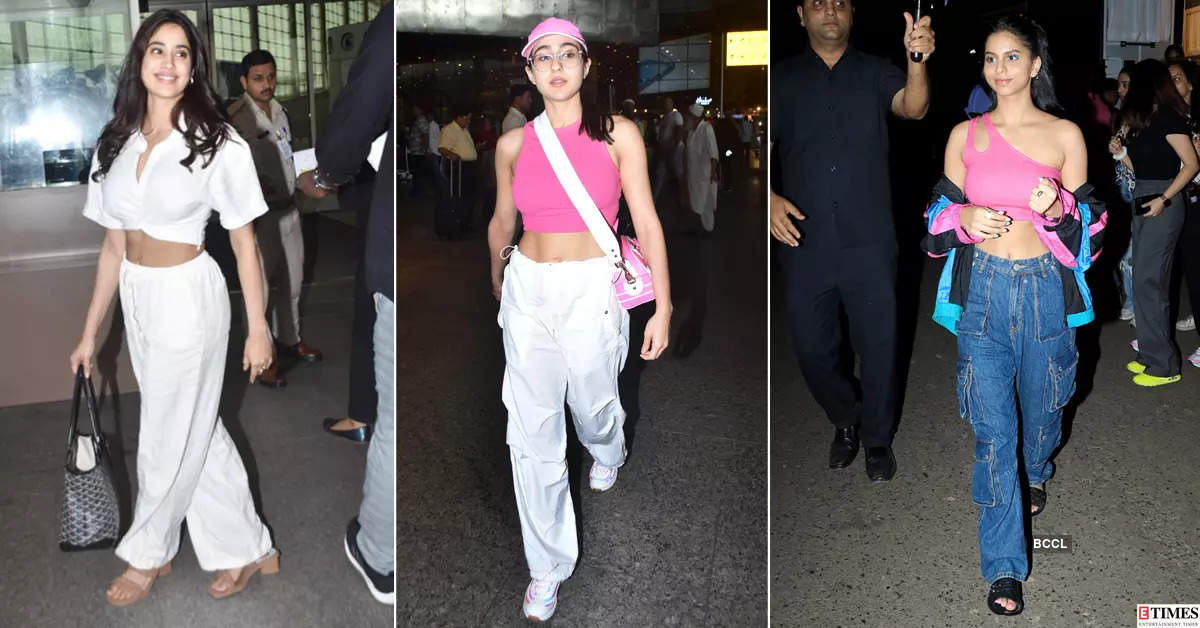#ETimesSnapped: From Janhvi Kapoor to Suhana Khan, paparazzi pictures of your favourite celebs