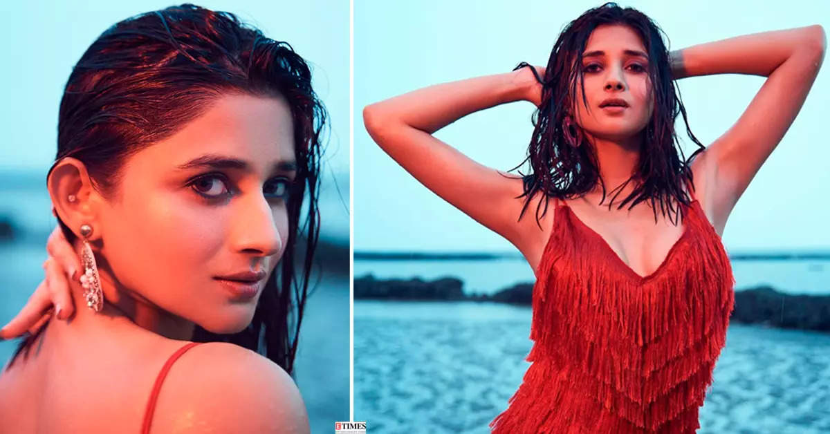 Kanika Mann sends internet into a tizzy with her fringed red mini dress
