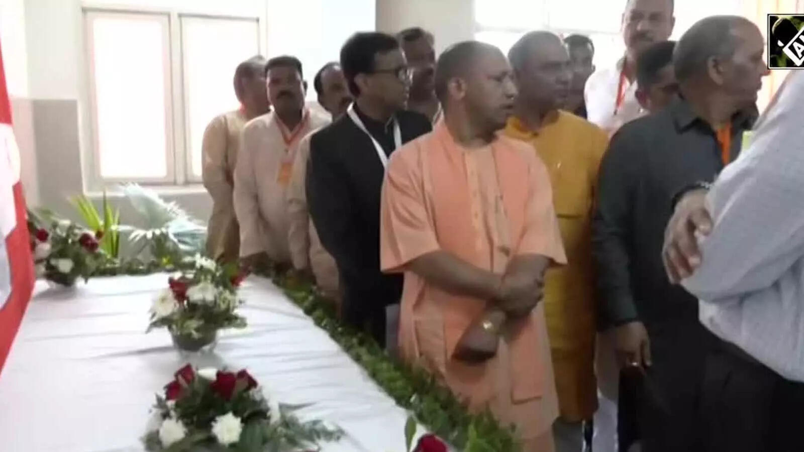 UP: CM Yogi inspects construction work of Medical College in Etah