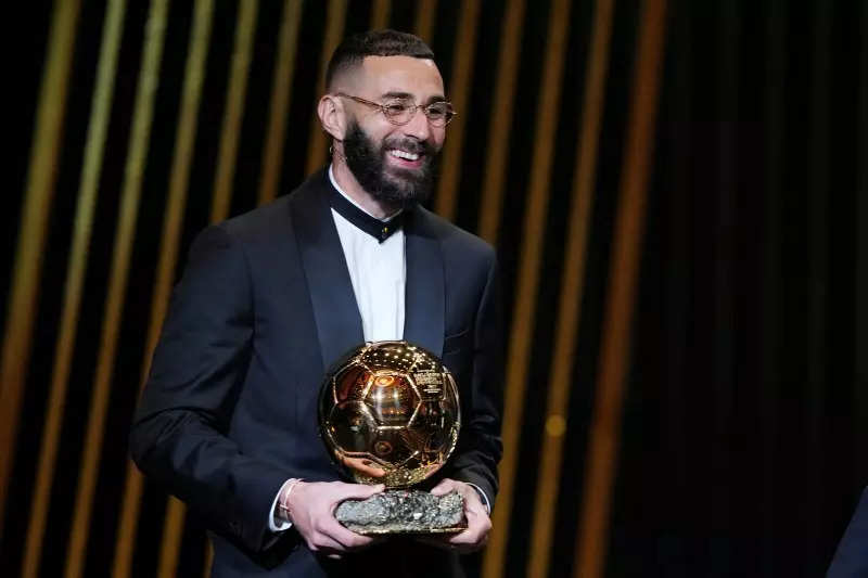 Karim Benzema Wins Ballon D'Or 2022, See Pictures Of The Real Madrid ...