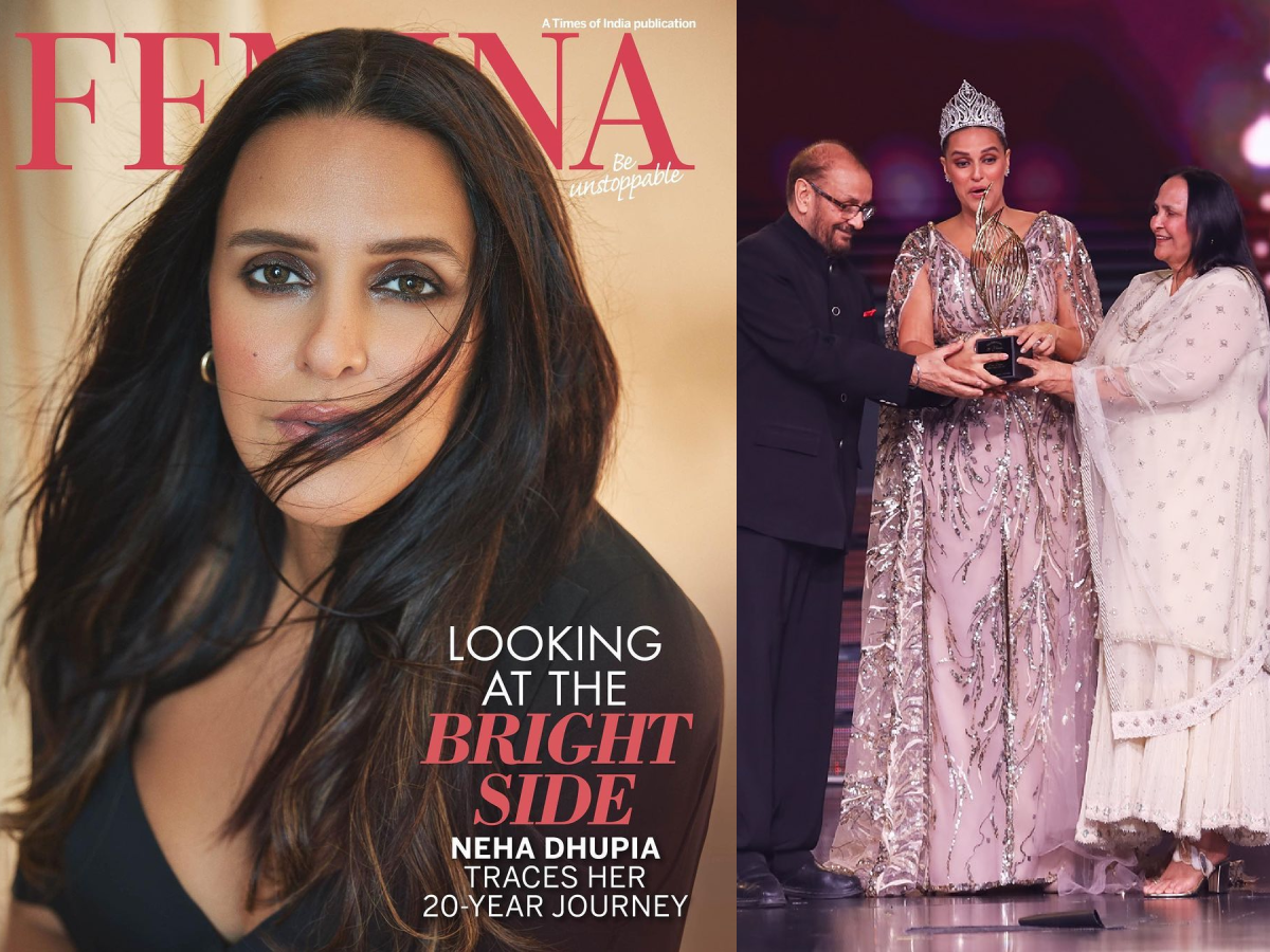 Neha Dhupia celebrates 20 years of being crowned Miss India, stars on the cover of FEMINA!