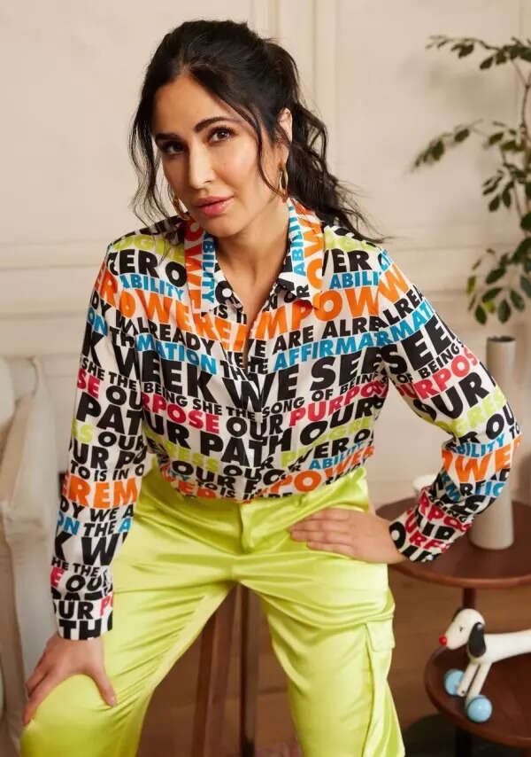 Take style cues from Katrina Kaif who slays this black latex dress in these unmissable pictures