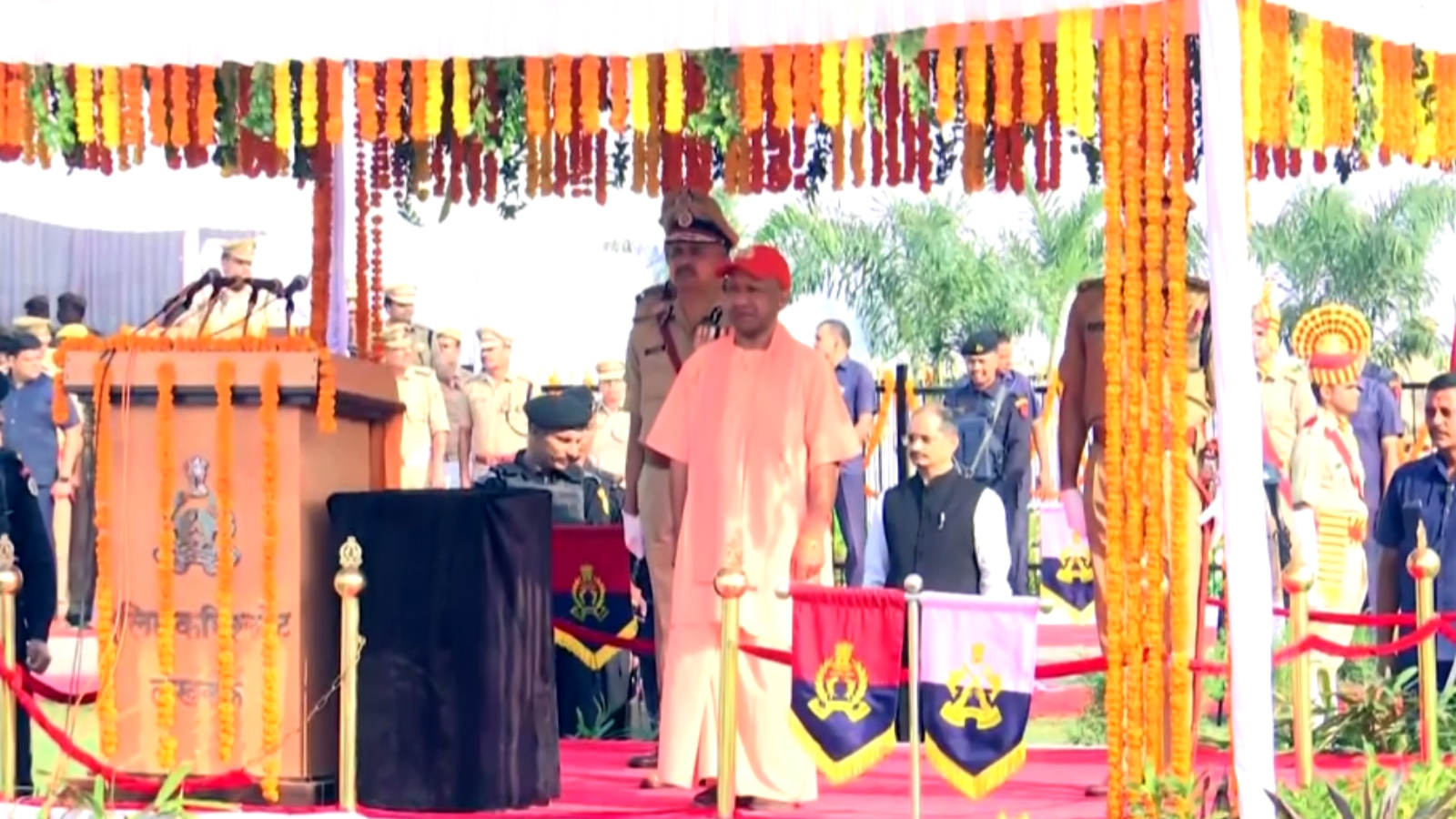 Police Commemoration Day: UP CM Yogi pays tribute in Lucknow