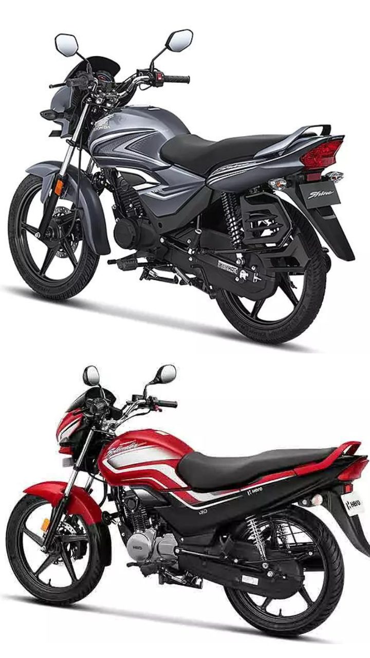 Compare honda shine and super splendor sale