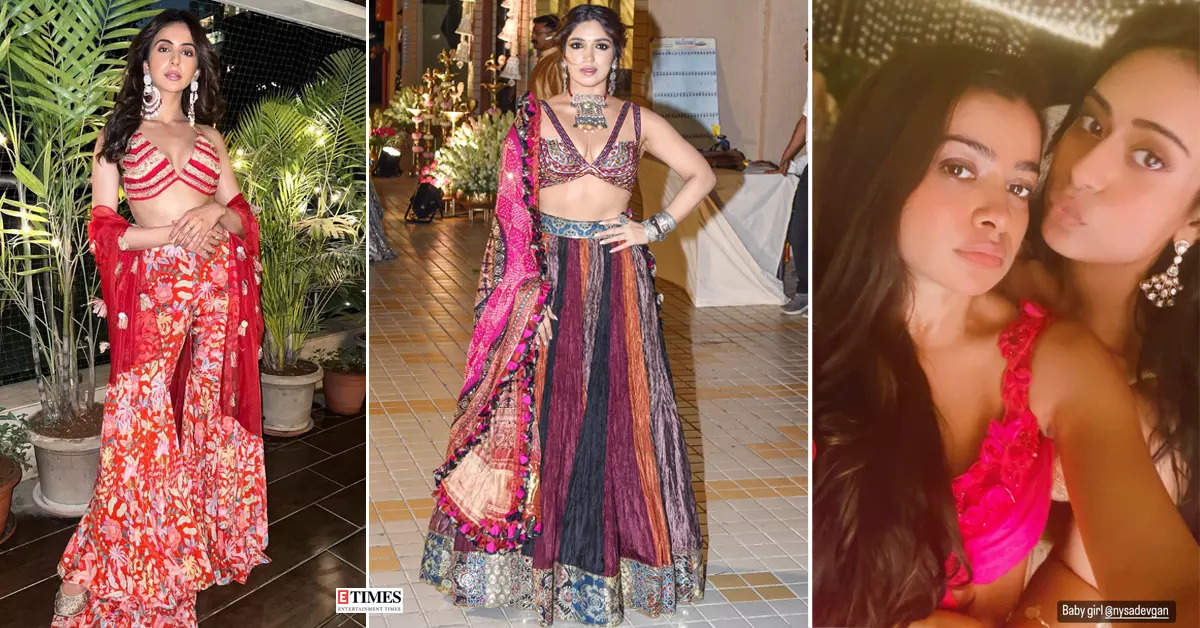 Fun-filled pictures from Bhumi Pednekar’s Diwali party with Suhana Khan, Nysa Devgan, Rakul Preet Singh & other stars