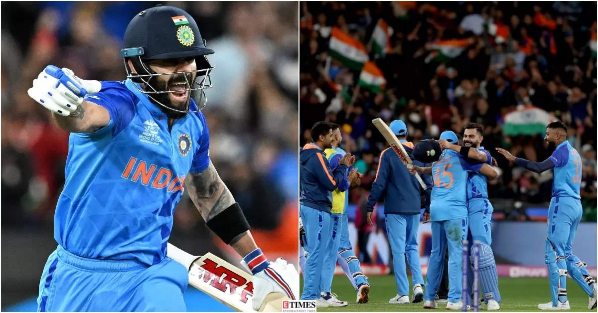 T20 World Cup 2022: Pictures from India vs Pakistan's sensational match  capture the high-octane clash | Photogallery - ETimes
