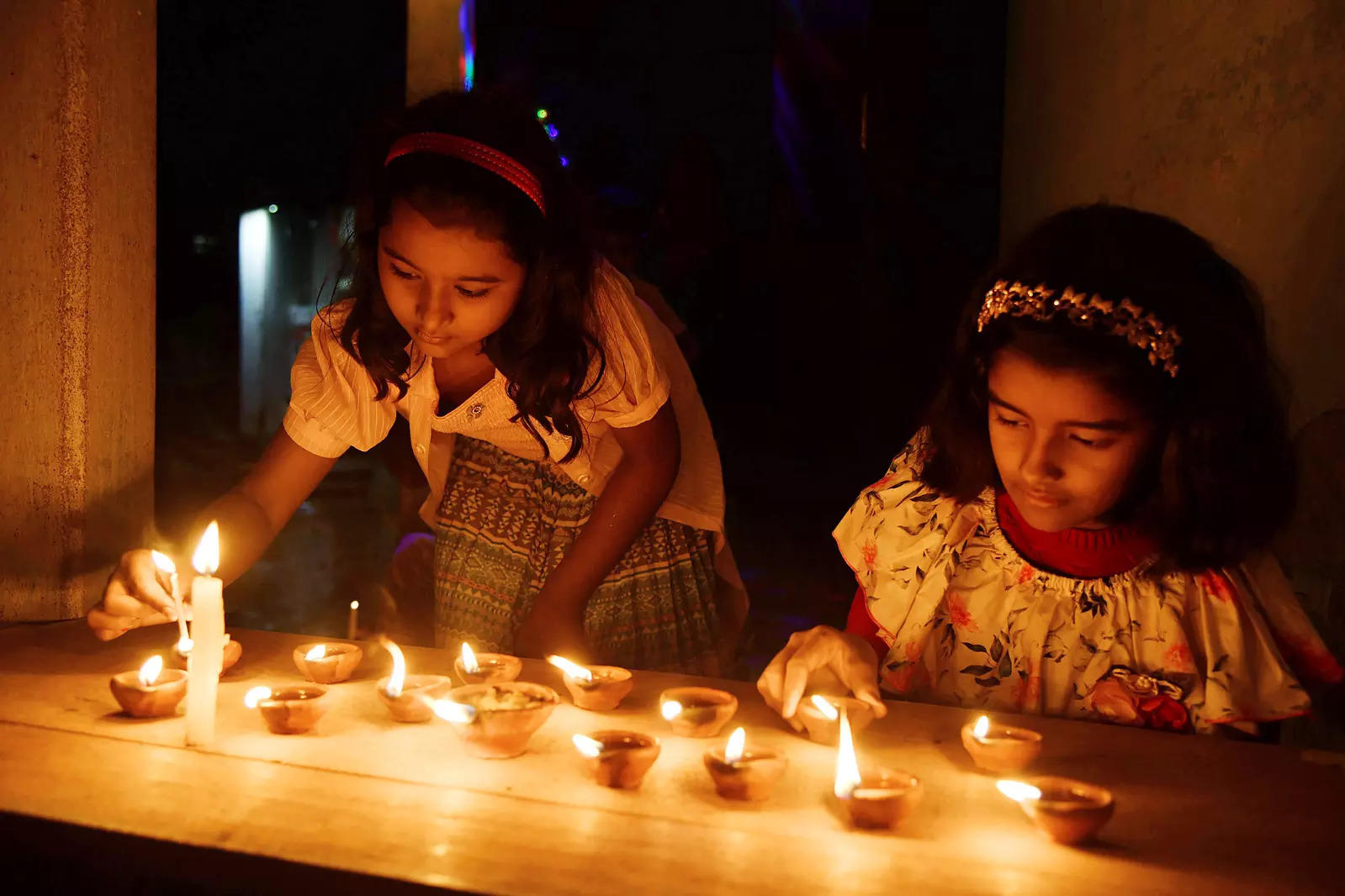 40 images from Diwali celebrations across India