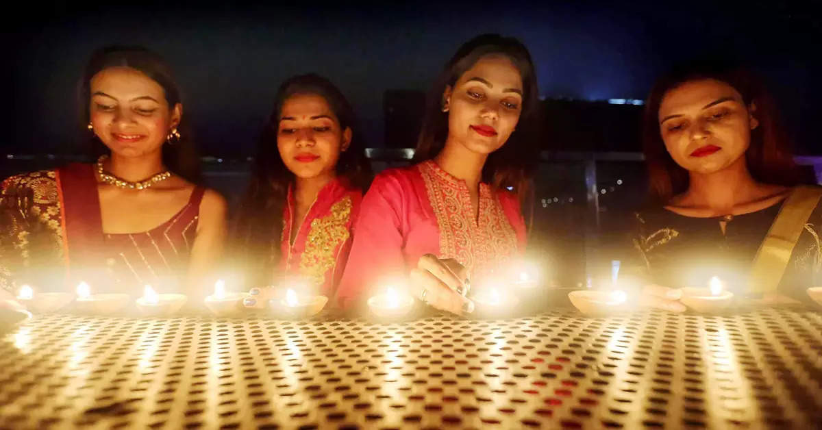 40 images from Diwali celebrations across India