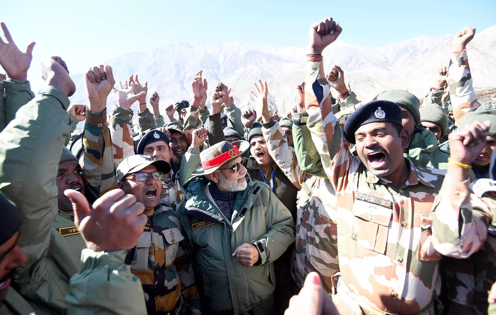 PM Modi celebrates Diwali with jawans in Kargil