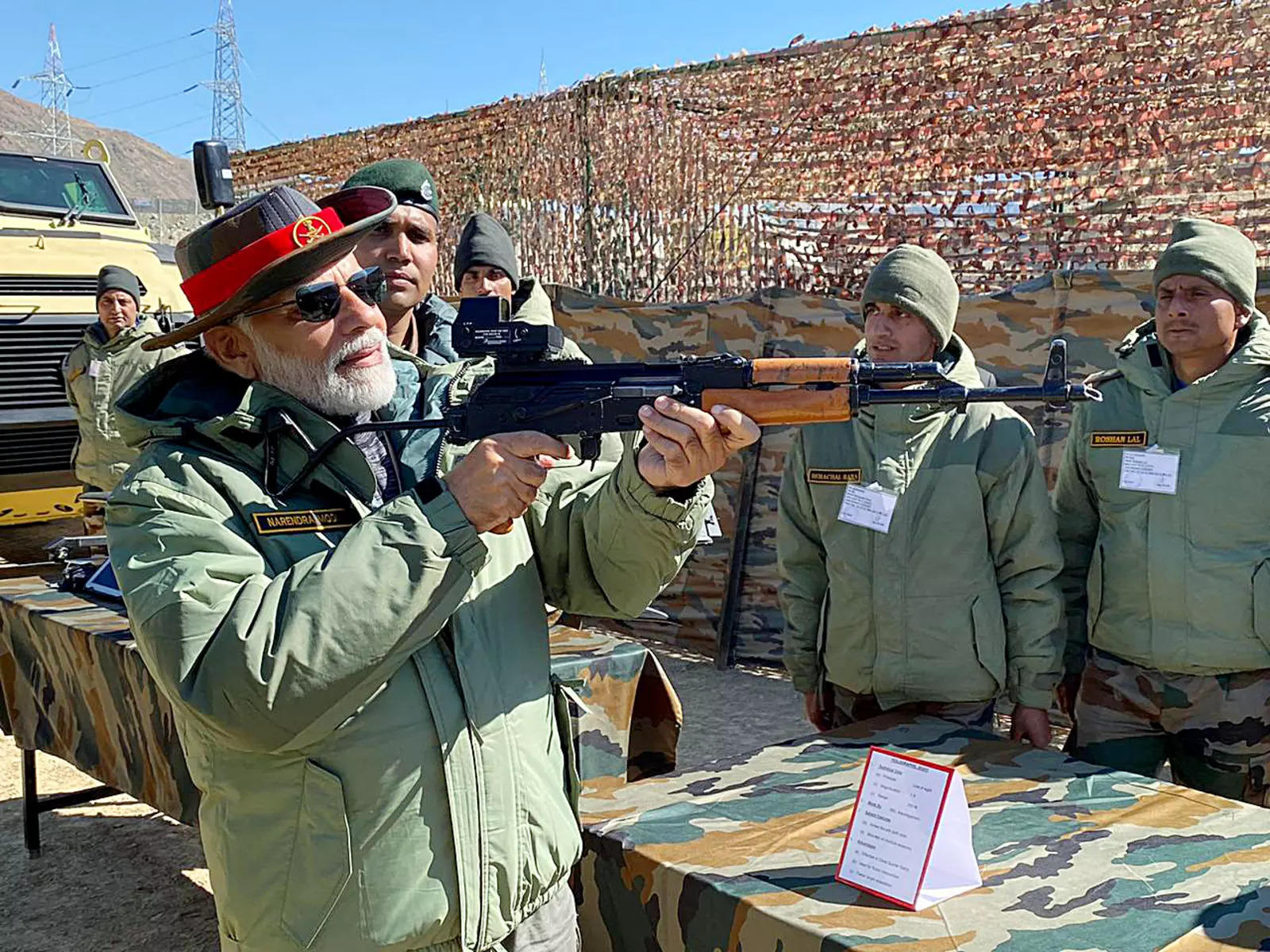 PM Modi celebrates Diwali with jawans in Kargil