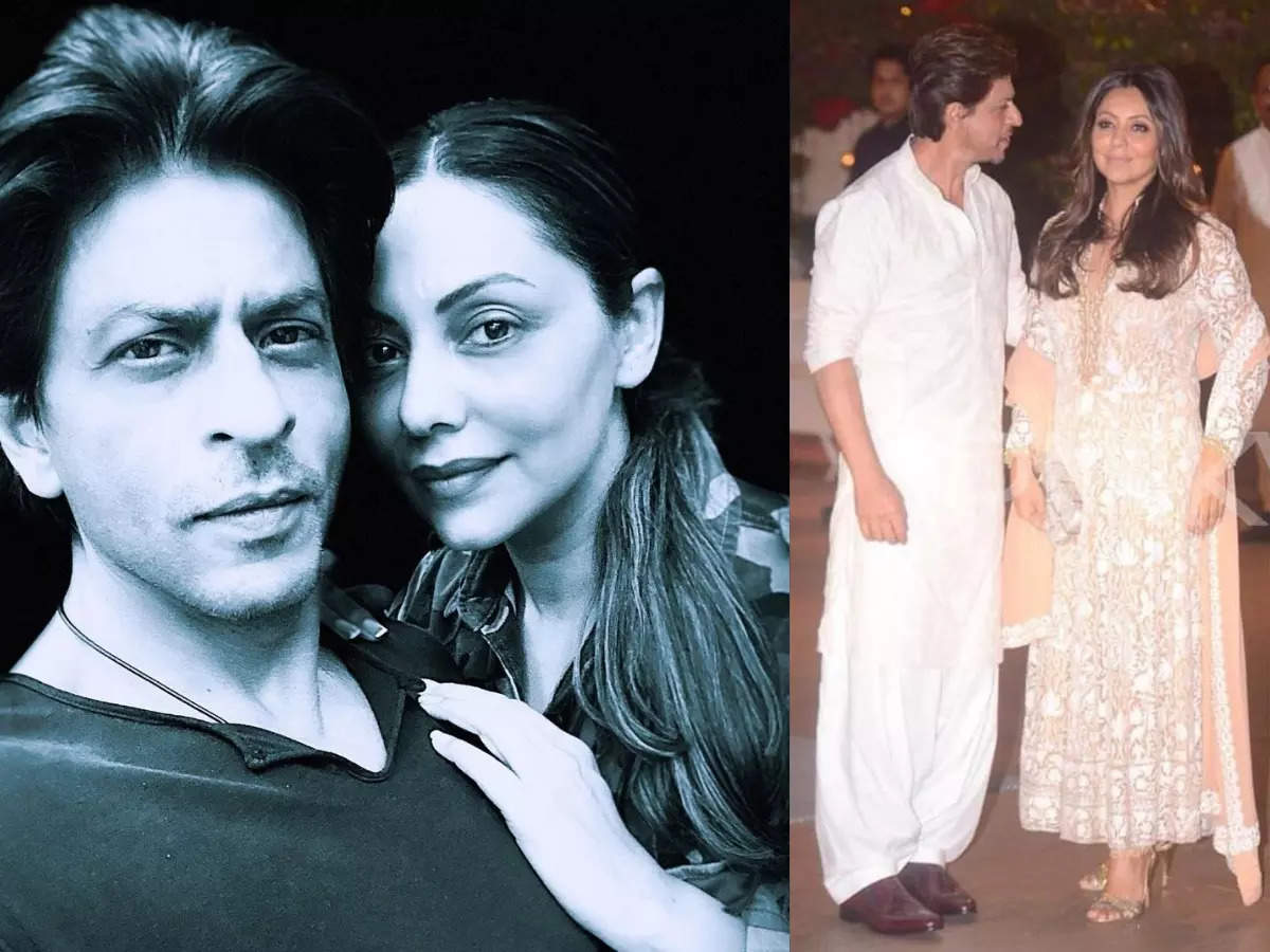 Shah Rukh Khan and Gauri's wedding anniversary: Times when they dished out couple goals! | The Times of India