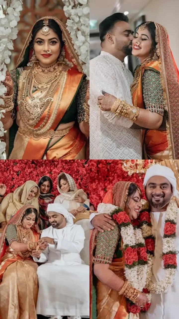 Inside pics from Shamna Kasim aka Poorna's exotic wedding in ...