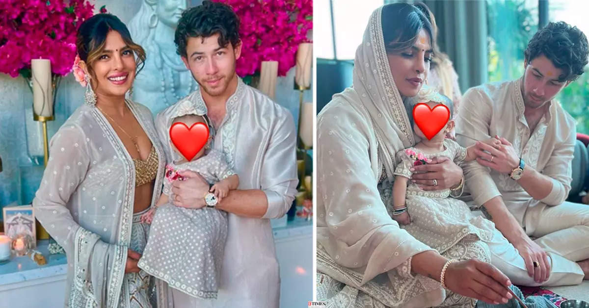Priyanka Chopra and Nick Jonas celebrate their daughter Malti’s first Diwali, see pictures