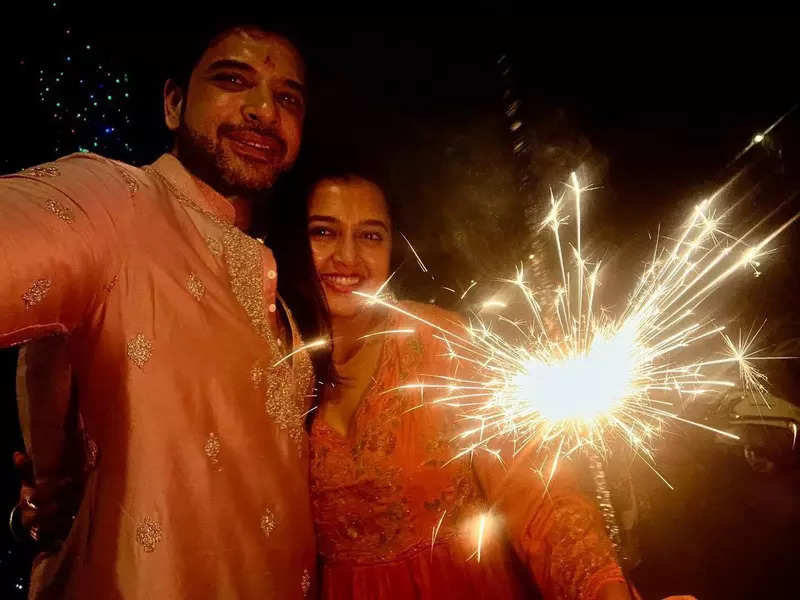 Love-filled pictures from Tejasswi Prakash and Karan Kundrra’s Diwali celebrations go viral