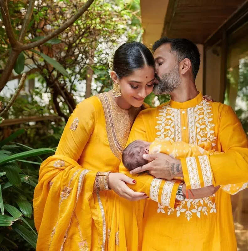 Sonam Kapoor celebrates first Diwali with her son Vayu and the pictures are too adorable to miss